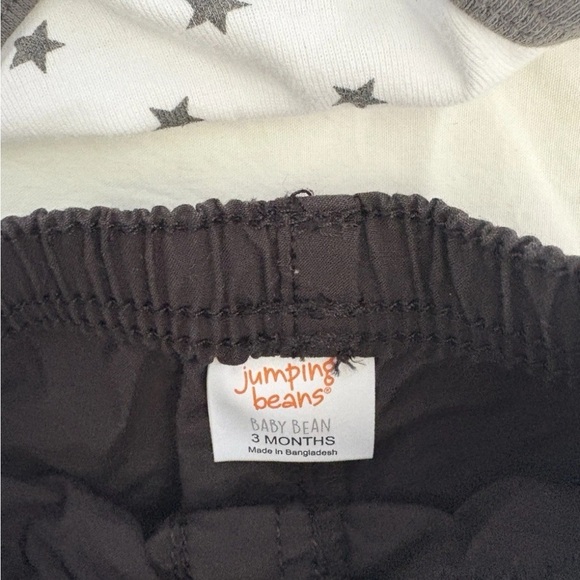 Lot of 6 Baby Boy/Girl -Black & White -3 Outfits + Extra Bodysuit -Size 3-6month - Picture 4 of 11